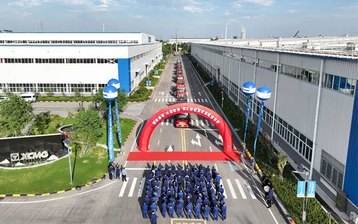 發(fā)車！100+徐工新能源電動(dòng)叉車盛大交付