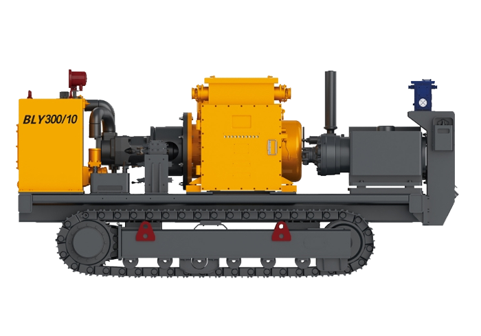 BLY300/10礦用履帶式泥漿泵車