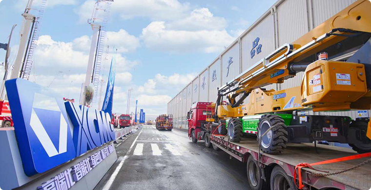 徐工高空作業(yè)平臺(tái)2024年度開(kāi)門(mén)紅批量發(fā)車