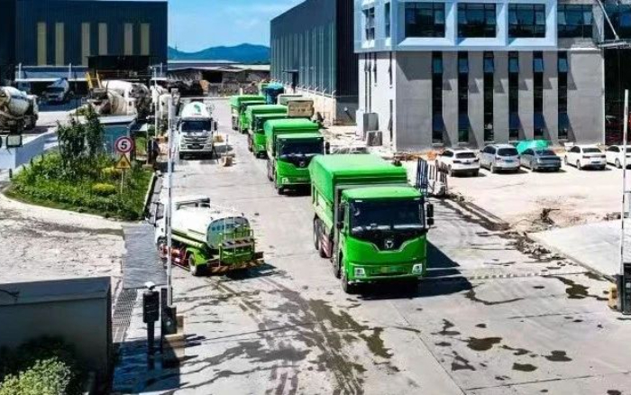 徐工新能源自卸車擦亮城市建設綠色底色