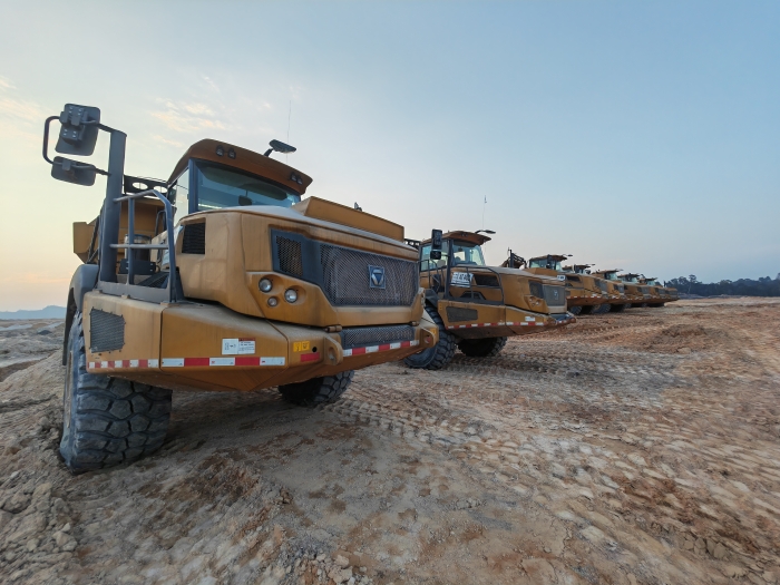 徐工XDA45助力東南亞基礎建設