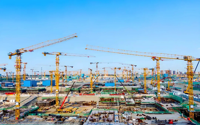 千年大計(jì) | 徐工群塔擎起雄安未來(lái)城！